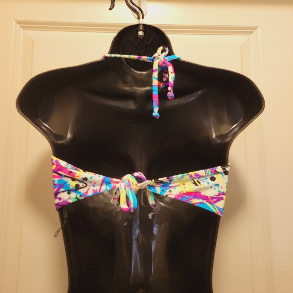 80's Vibe Paint Splash Relleciga Bikini - Picture 5 of 7